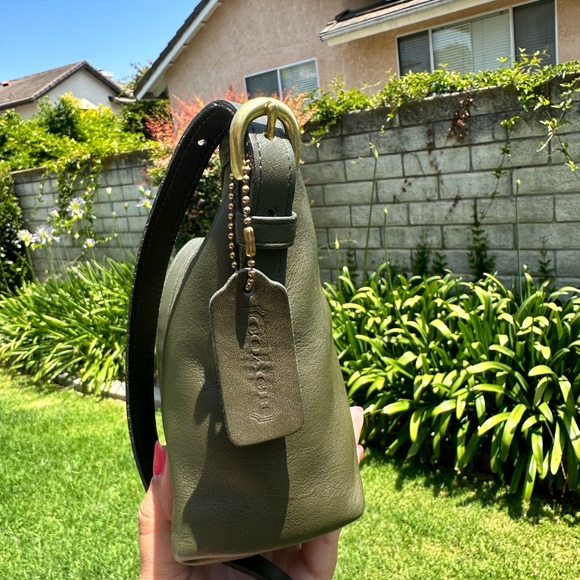 Vintage Coach Small SoHo bag in loden - Picture 3 of 9